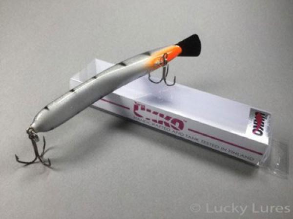 Turus Ukko Original Wobbler, Länge: 16 cm, Farbe: Silver Perch 016R